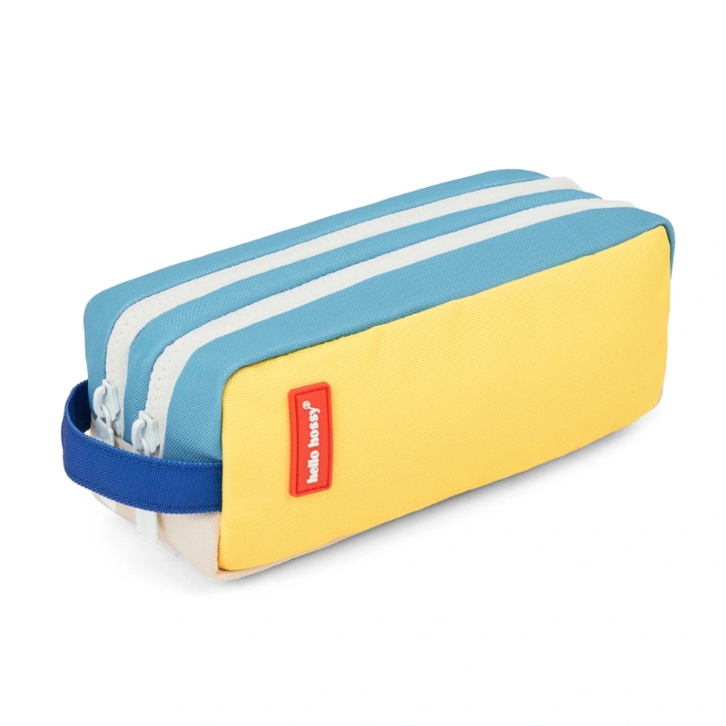 Estuche de Doble Compartimento de Poliéster Reciclado de Hello Hossy - Aúpa Organics