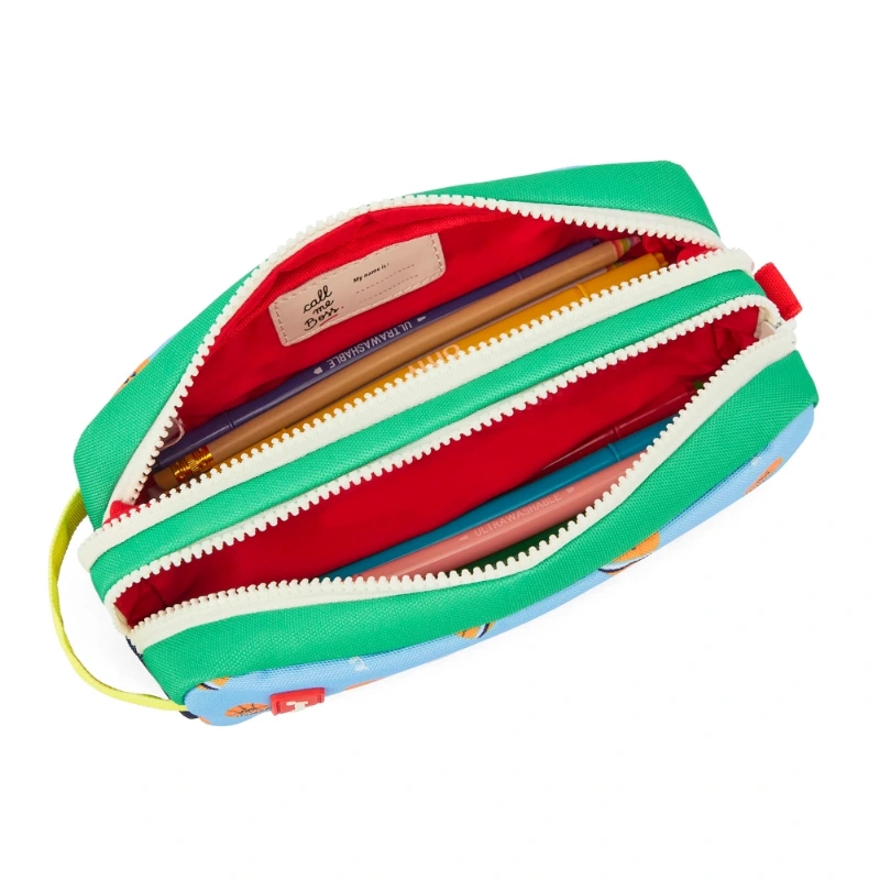 Estuche de Doble Compartimento de Poliéster Reciclado de Hello Hossy - Aúpa Organics