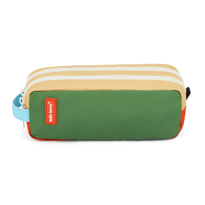 Estuche de Doble Compartimento de Poliéster Reciclado de Hello Hossy - Aúpa Organics