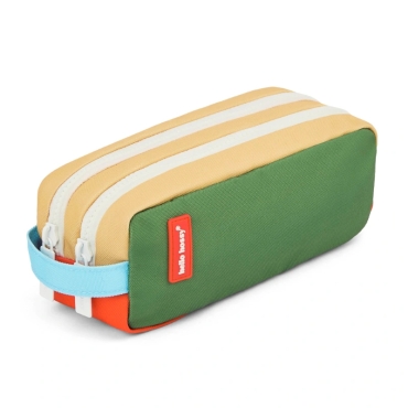 Estuche de Doble Compartimento de Poliéster Reciclado de Hello Hossy - Aúpa Organics