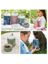 Fiambrera Térmica Infantil de Acero Inox 500 ml Monbento Handy - Aúpa Organics