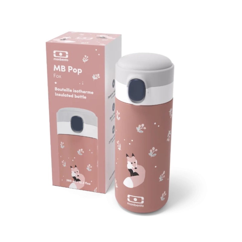 Botella Térmica Infantil POP de Acero Inox 360 ml Monbento - Aúpa Organics