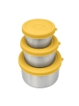 Pack 3 Fiambreras Herméticas de Acero Inoxidable Smikkels - Aúpa Organics