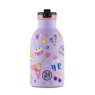 Botella Térmica de Acero Inoxidable 330 ml 24 Bottles - Aúpa Organics