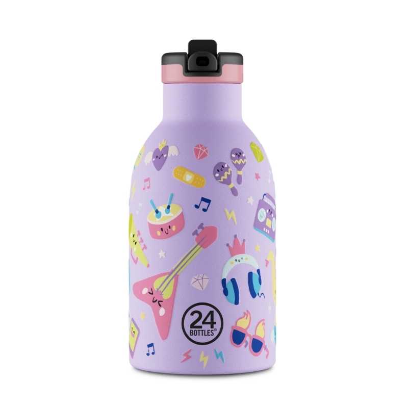 Botella Térmica de Acero Inoxidable 330 ml 24 Bottles - Aúpa Organics