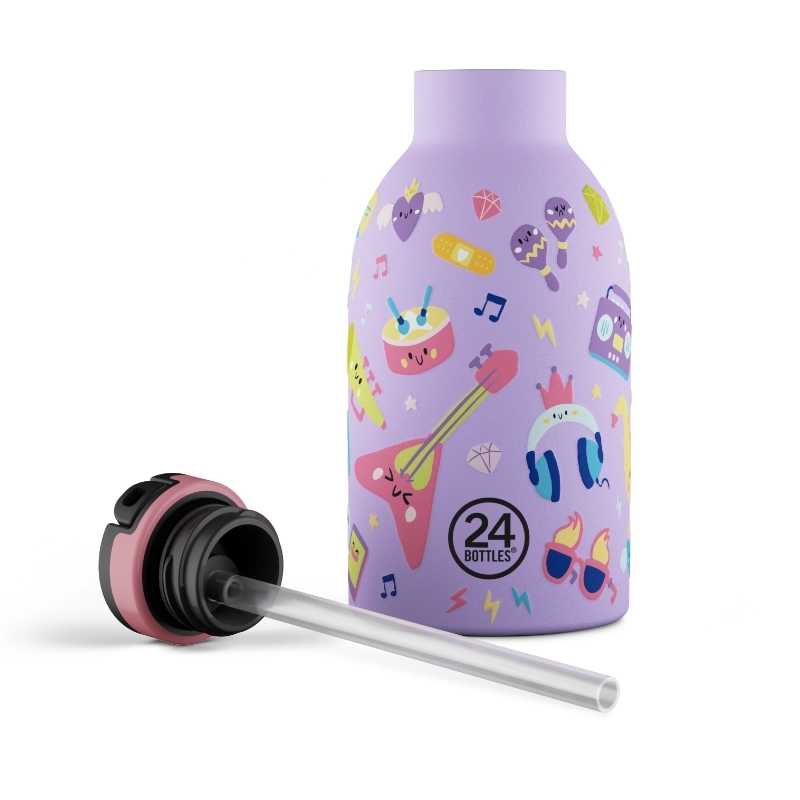 Botella Térmica de Acero Inoxidable 330 ml 24 Bottles - Aúpa Organics