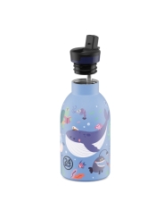 Botella Térmica de Acero Inoxidable 330 ml 24 Bottles - Aúpa Organics
