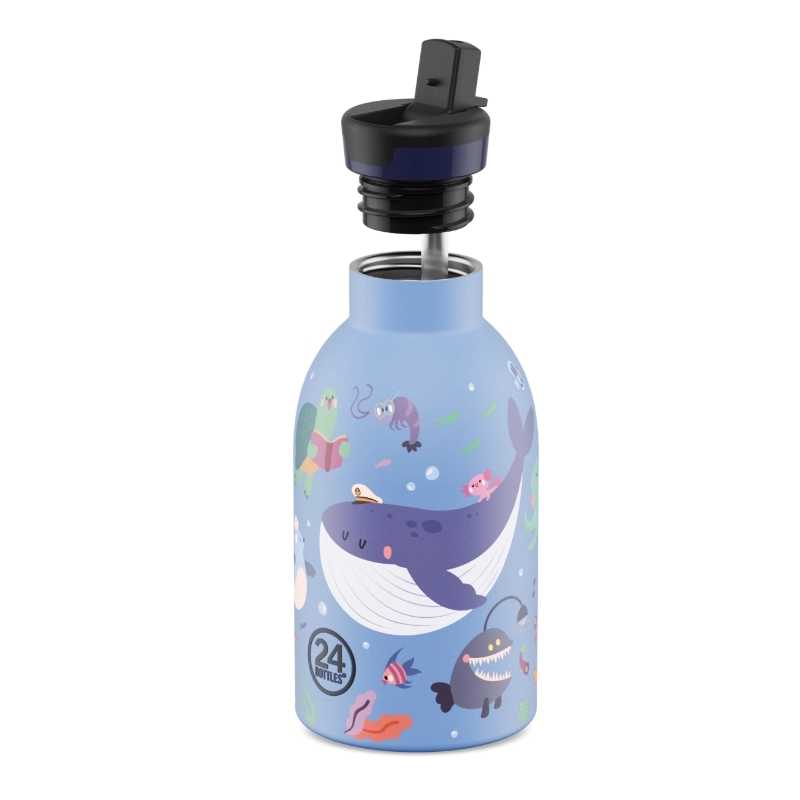 Botella Térmica de Acero Inoxidable 330 ml 24 Bottles - Aúpa Organics