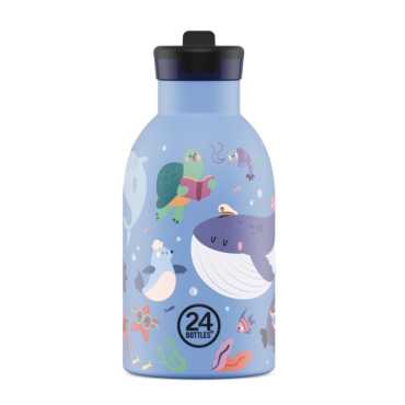 Botella Térmica de Acero Inoxidable 330 ml 24 Bottles - Aúpa Organics