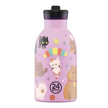 Botella Térmica de Acero Inoxidable 330 ml 24 Bottles - Aúpa Organics