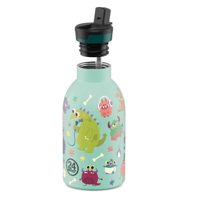 Botella Térmica de Acero Inoxidable 330 ml 24 Bottles - Aúpa Organics