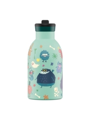 Botella Térmica de Acero Inoxidable 330 ml 24 Bottles - Aúpa Organics