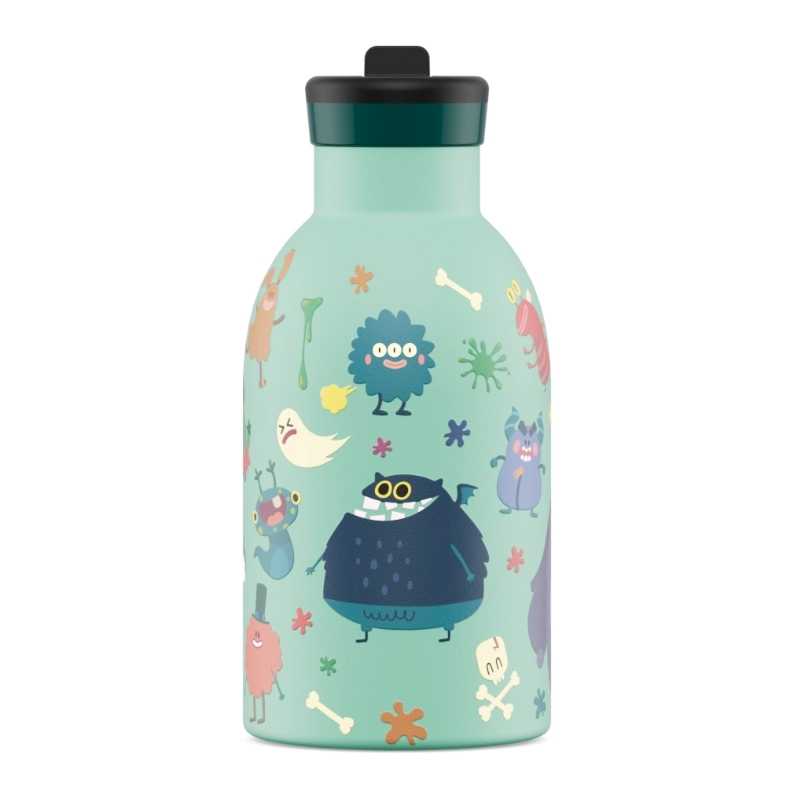Botella Térmica de Acero Inoxidable 330 ml 24 Bottles - Aúpa Organics