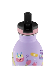Botella de Acero Inoxidable 250 ml 24 Bottles - Aúpa Organics