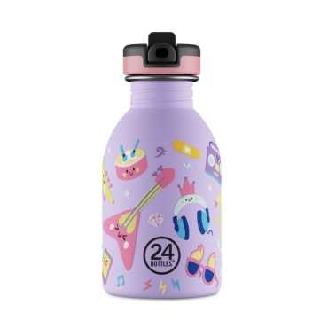 Botella de Acero Inoxidable 250 ml 24 Bottles - Aúpa Organics
