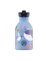Botella de Acero Inoxidable 250 ml 24 Bottles - Aúpa Organics