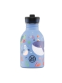 Botella de Acero Inoxidable 250 ml 24 Bottles - Aúpa Organics