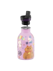 Botella de Acero Inoxidable 250 ml 24 Bottles - Aúpa Organics