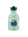 Botella de Acero Inoxidable 250 ml 24 Bottles - Aúpa Organics
