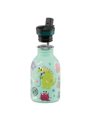 Botella de Acero Inoxidable 250 ml 24 Bottles - Aúpa Organics
