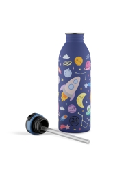 Botella de Acero Inoxidable 500 ml 24 Bottles - Aúpa Organics