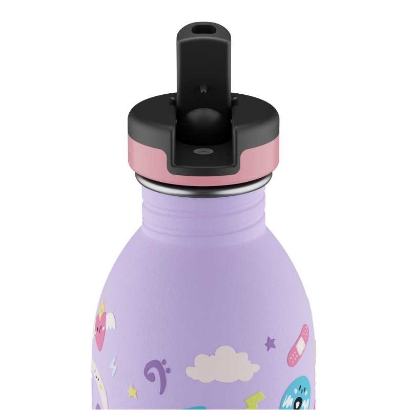Botella de Acero Inoxidable 500 ml 24 Bottles - Aúpa Organics