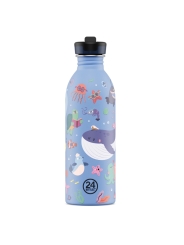 Botella de Acero Inoxidable 500 ml 24 Bottles - Aúpa Organics