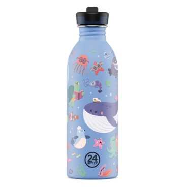 Botella de Acero Inoxidable 500 ml 24 Bottles - Aúpa Organics