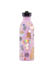 Botella de Acero Inoxidable 500 ml 24 Bottles - Aúpa Organics