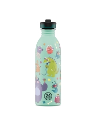Botella de Acero Inoxidable 500 ml 24 Bottles - Aúpa Organics