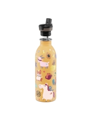 Botella de Acero Inoxidable 500 ml 24 Bottles - Aúpa Organics