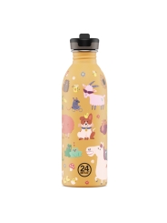 Botella de Acero Inoxidable 500 ml 24 Bottles - Aúpa Organics