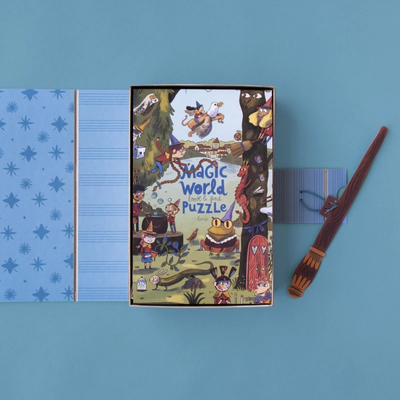 Puzzle de 70 piezas Magic World de Londji - Aúpa Organics