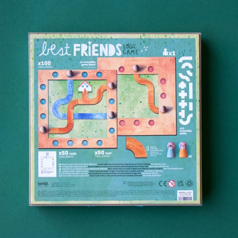 Best Friends. Juego de Estrategia de Londji - Aúpa Organics