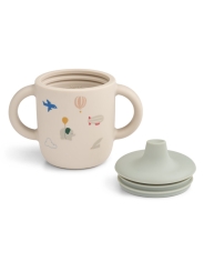 Taza de Aprendizaje de Silicona Premium "Flying" de Liewood - Aúpa Organics