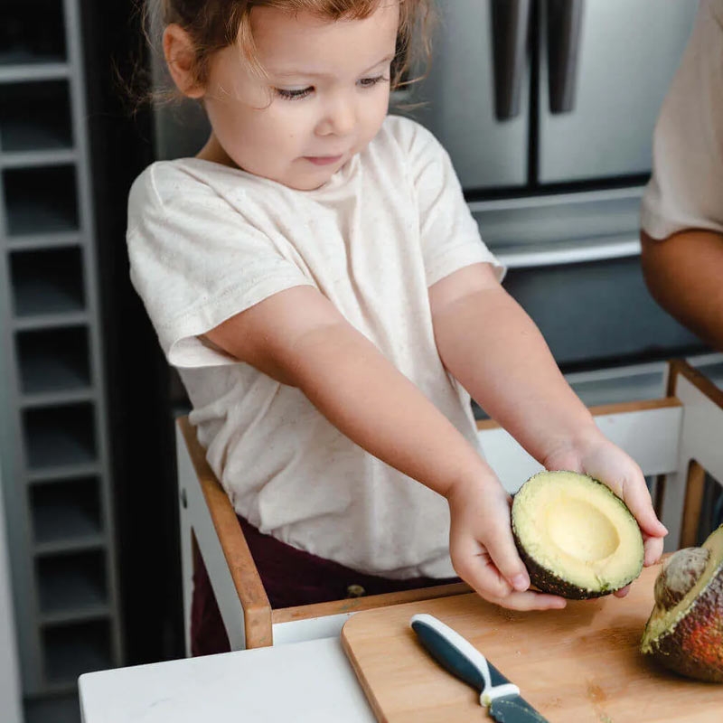 Cuchillo autonomía niños de Kiddikutter de Madera - Aúpa Organics