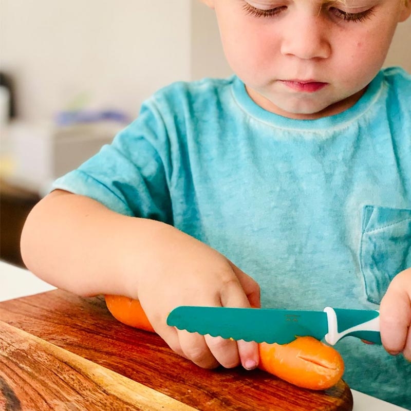 Cuchillo autonomía niños de Kiddikutter de Madera - Aúpa Organics