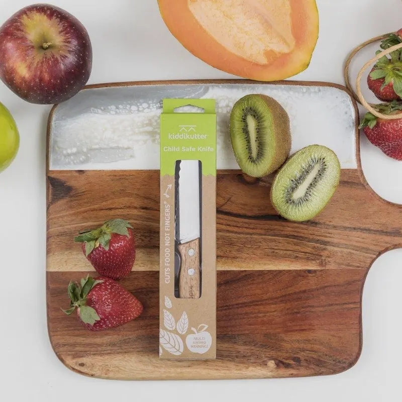 Cuchillo autonomía niños de Kiddikutter de Madera - Aúpa Organics