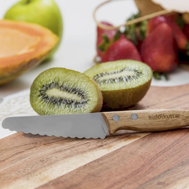 Cuchillo autonomía niños de Kiddikutter de Madera - Aúpa Organics