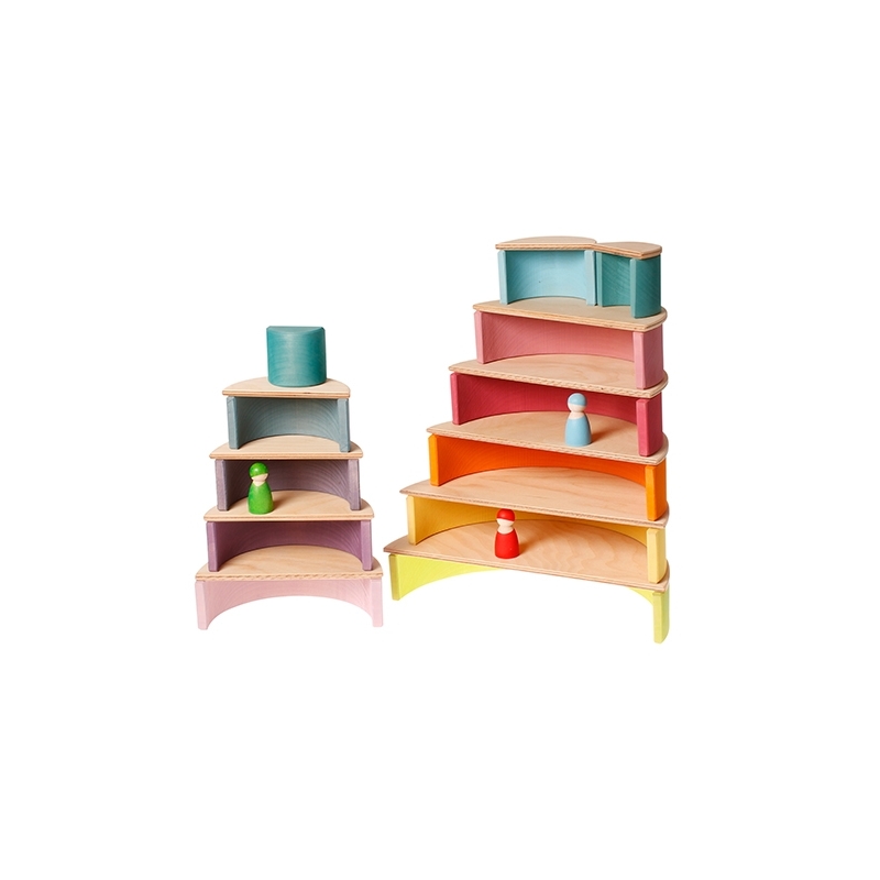 Arco Iris Pastel de 12 piezas