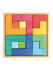 Juego de Construcción y Puzzle Square - Grimm's