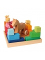 Juego de Construcción y Puzzle Square - Grimm's