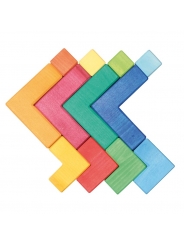 Juego de Construcción y Puzzle Square - Grimm's