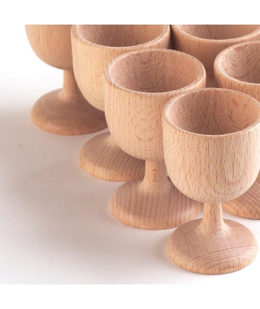 Huevera de Madera 7 cm Huevera de Madera 7 cm