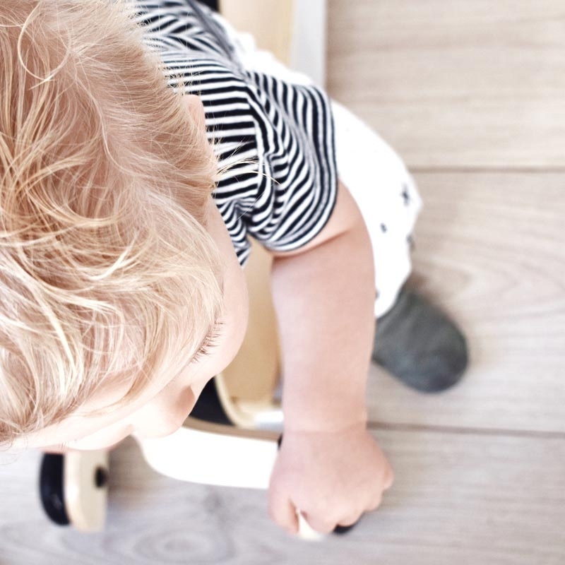 Mini Flip Correpasillos Wishbone 3en1- Blue & Yellow