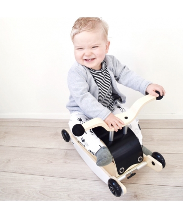 Correpasillos evolutivo de madera Wishbone | Aúpa Organics