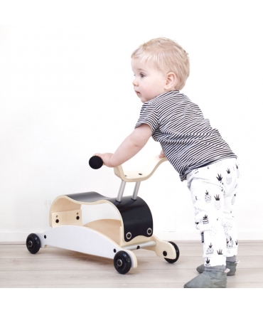 Correpasillos evolutivo de madera Wishbone | Aúpa Organics