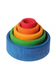 Cubiletes de Madera Azul- Grimm's