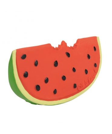 Mordedor de Caucho Natural Wally La Sandía Oli&Carol - Aúpa Organics