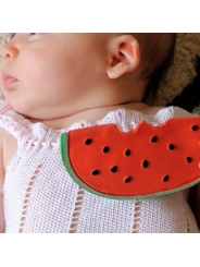 Mordedor de Caucho Natural Wally La Sandía Oli&Carol - Aúpa Organics